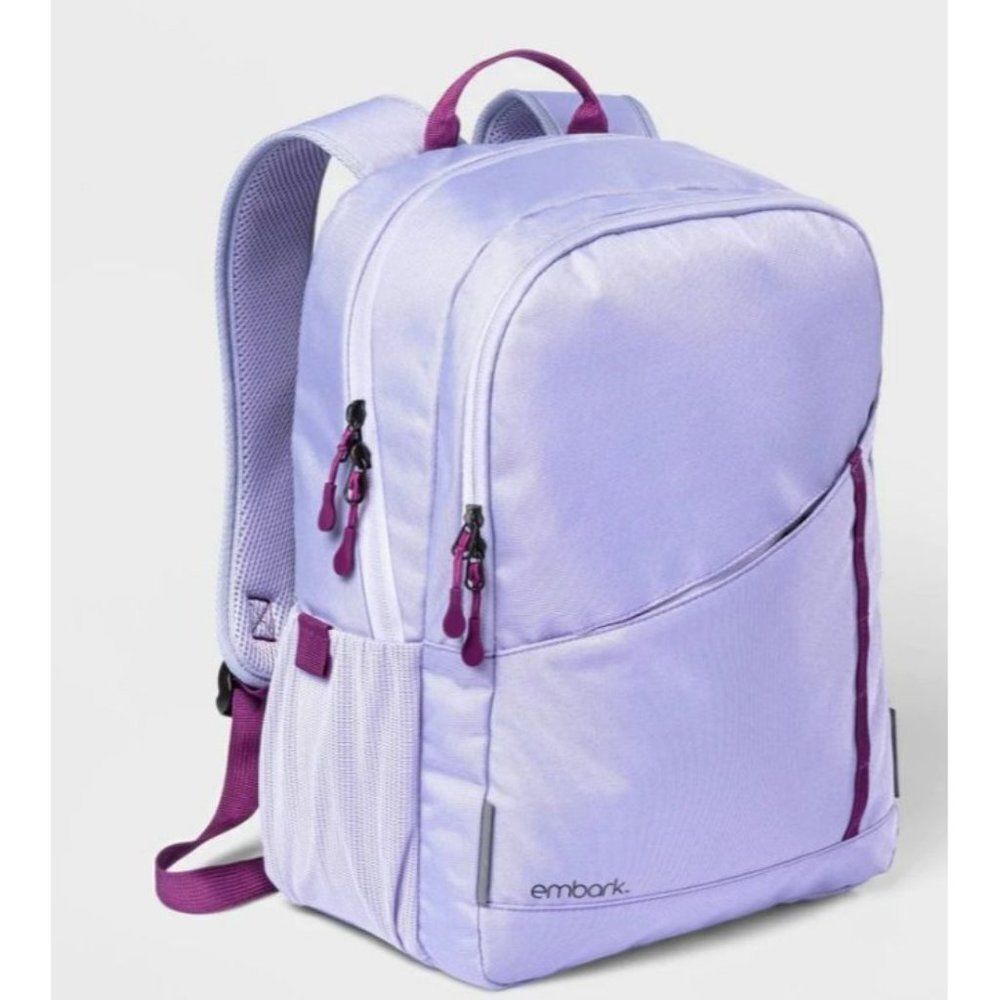 Embark 16" Lavendar‎ Bookbag New Without Tags